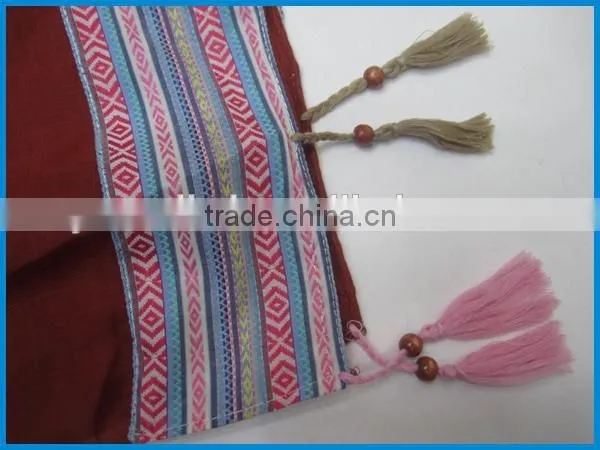 High Fashion Women's National Style Cotton Scarf photo-4