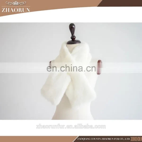2016 Winter Elegant Fur Scarf Genuine Mink Fur Muffler for Lady photo-2