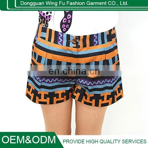 China Wholesale Casual Panther Printed Short Sleeve Shorts photo-3
