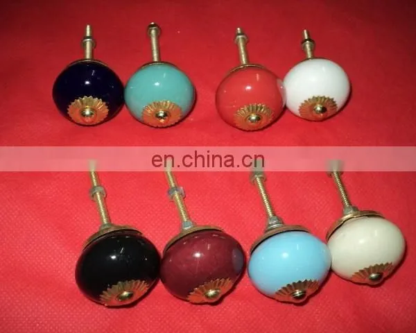 INDIAN CERAMIC HANDMADE DOOR KNOBS photo-2