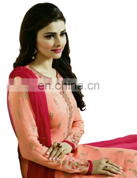 Prachi Desai Decent Wear Salwar Suits 2017 / Stylish Party Wear Salwar Kameez (Ramzan Eid Collecton 2017) (salwar Kameez Suits) photo-2