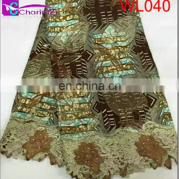 Wax Print Fabric African African Wax Prints Fabric 6 Yards Wax Lace WL035 photo-6