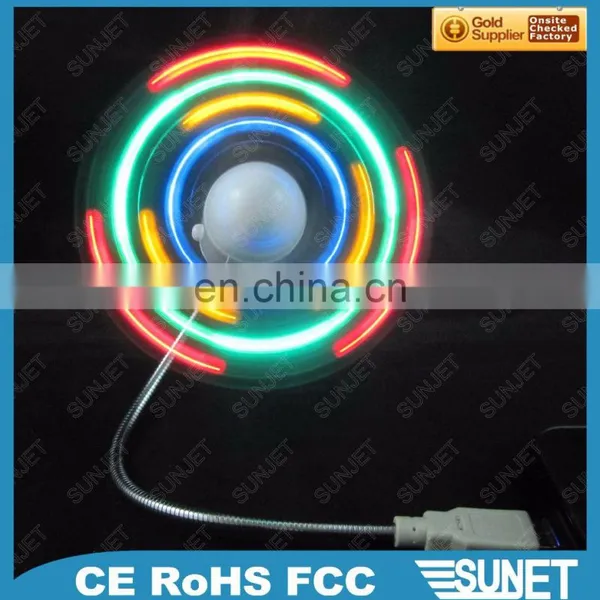 Best Summer Gift Lighting up Events Scrolling LED Message Present Led Fan photo-3