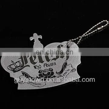 Custom Hot Stamping Golden Brand Logo Hangtag for Ladies Garment photo-3