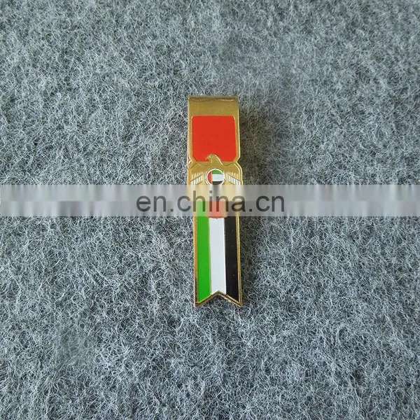 Existing Mould UAE Falcon Gold Money Clip for Promotion
