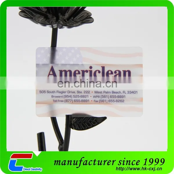 Chuangxinjia Personalized Printable Plastic PVC Transparent Card photo-2
