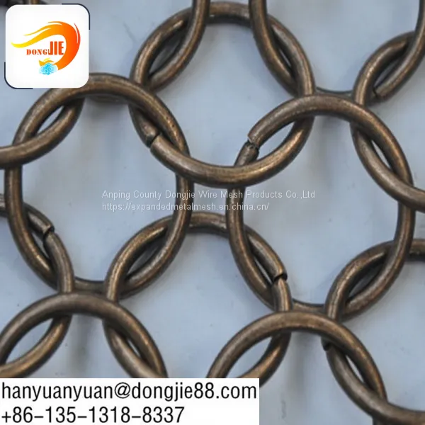 Chain Link Ring Mesh for Metal Curtain photo-4