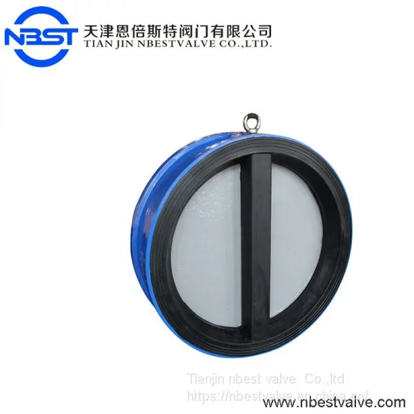 H76X-10Q Air Compressor Butterfly Wafer Cast Iron Check Valve DN600 photo-4