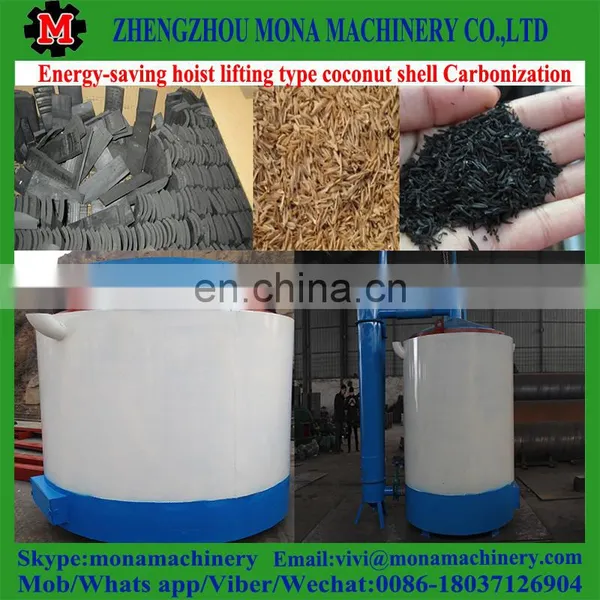 Top Quality Charcoal Carbonization Furnace/stove/oven //the Best Quality Hoist Loading Gas Flow Carbonization photo-3