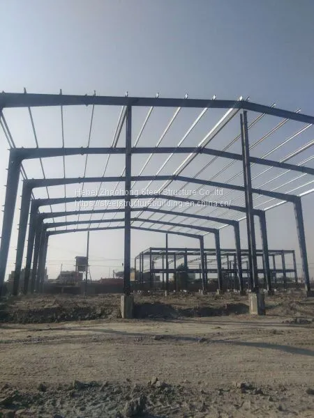 Steel Portal Frame Building Construction Structures Steel Building photo-4