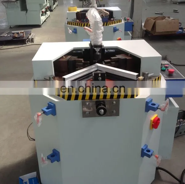 Aluminum Window Door Frame Single Head Corner Joint Machine/Window Door Making Machine photo-5