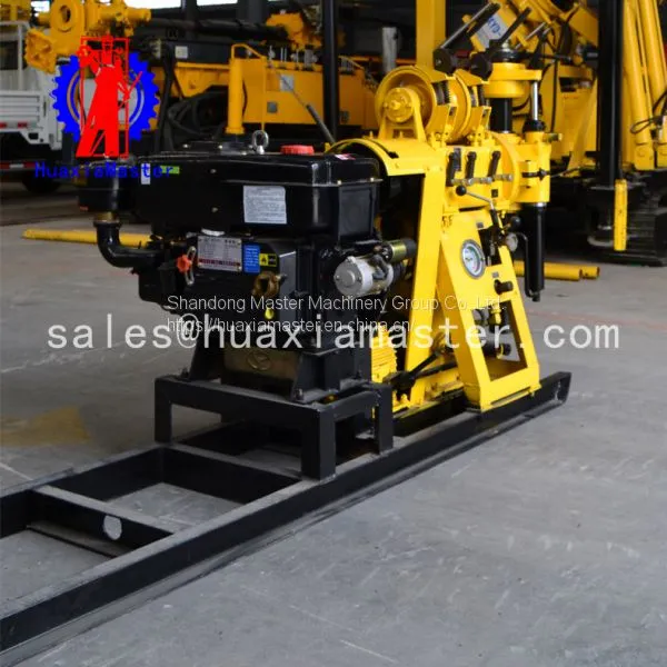 Spot Supply Hydraulic Water Well Drilling Rig HZ-200Y High Power Agricultural Household Drilling Machine photo-5
