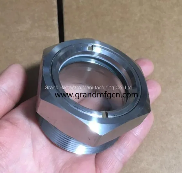Bsp G3/4 Inch Stainless Steel 304 Oil Level Sight Glass Liquid Level Checking Viewports photo-4