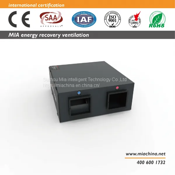 Mia Ventilation Erv Ventilation System/recuperator With Easy Access Door and Optional Hvac uv Light photo-4