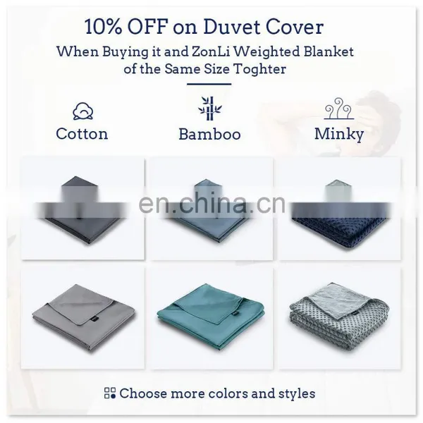 Zonli Weighted Blanket Queen Size Hot Selling Weighted Blanket photo-7