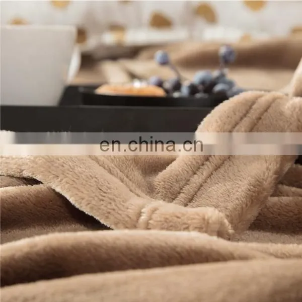 Sublimation Good Elasticity Soft Throw Flannel Fleece Blanket For Travel photo-5