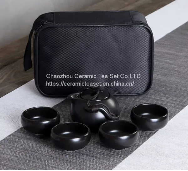 A Set Tea Pot With 4 Pieces Classical Portability Tea Pot photo-2