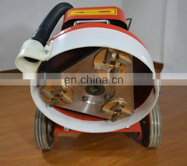 5% Discount 350mm 3 Diamond Head Concrete Floor Grinder With Vacuum photo-5