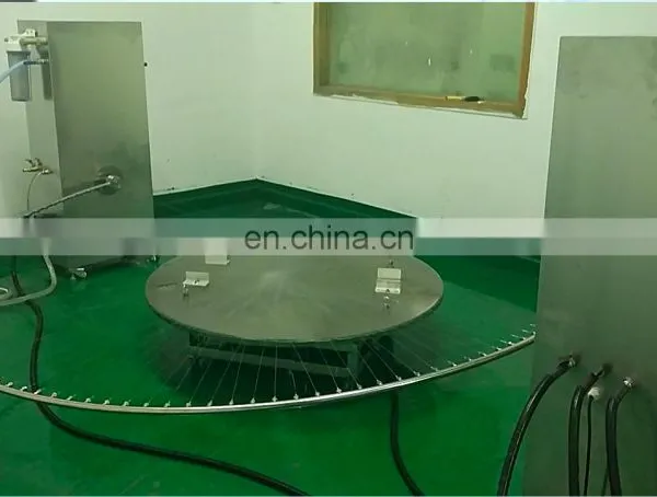 IEC60529 LIYI Oscillating Tube IPX3 and IPX4 IPX34 Spraying Splashing Water Test Machine photo-5