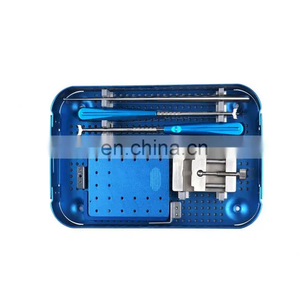 Orthopedic Instruments Spinal Surgical Cervical Peek Cage Instrument Set Bone Surgical Instrument Sets Medical Peek Cage photo-2