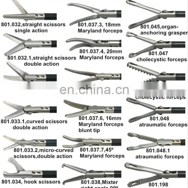 Surgical Instrument Laparoscopic Bowel Graspers Debakey Fenstrated Forceps photo-6