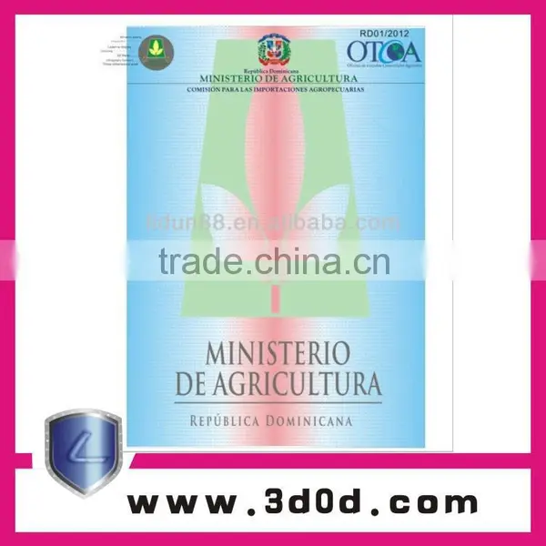 New Arrive Security Anti-fake Certificate Watermark Paper With Visible/invisible Fibers photo-5