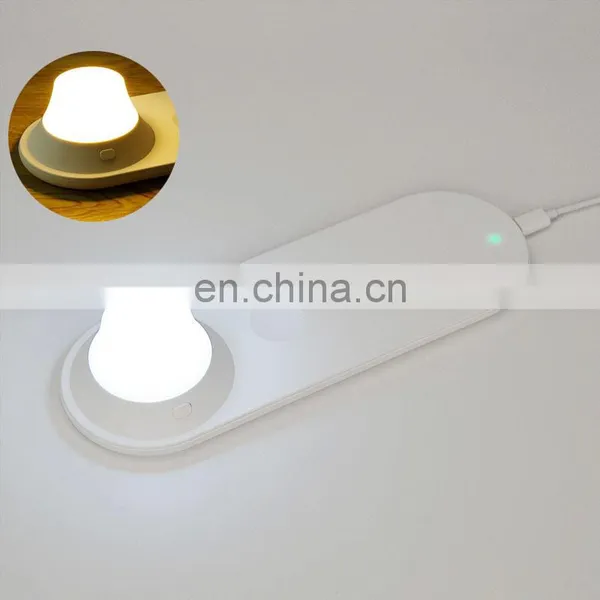 Lamp With Wireless Charging New Arrivals 2020 Wireless Charging Watch General Dropshipping Wireless Charger photo-4