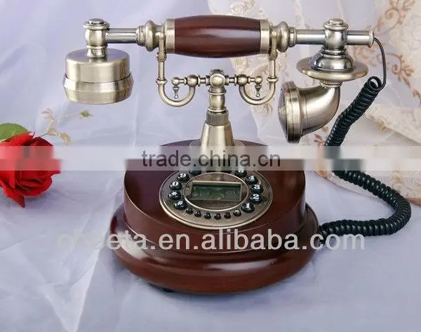 Wooden Telephone Home Appliance