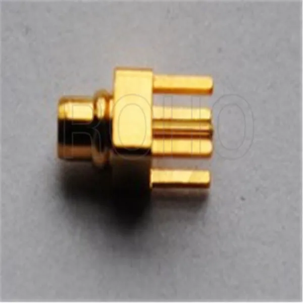 Straight Female Jack RF Coaxial MMCX Connector for PCB Mount photo-2