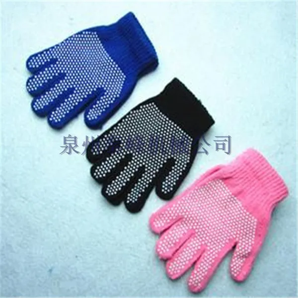 High Performance Safety Work Black Machine Knitted PVC Dotted Gloves For Automotive Industry photo-5