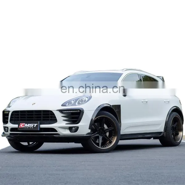 High Quality Carbon Fiber Automobile Accessories for Porsche Macan Lip Diffuser Side Skirts