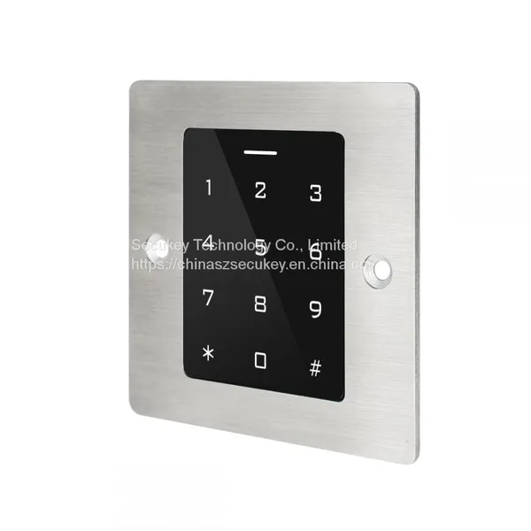 Secukey Embedded Access Control Touch Keypad Standalone Waterproof RFID Keypad photo-4