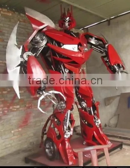 Iron Sculpture Sentinel Prime Iron Artistic Decoration photo-2