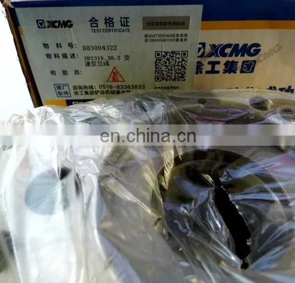 Gearshift Pump Loader Transmission Pump Parts XCMG 803004322 2BS315.30.2 photo-2