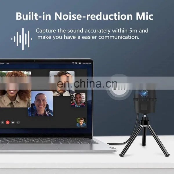 Hot Selling USB Webcam Live Stream 1080P HD Web Camera With Built-in HD Dual Microphone 1920 x 1080p USB Plug n Play photo-4