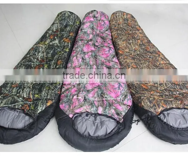 TOOTS Camouflage Mummy Sleeping 0 Degree Camping Sleeping Bag photo-2