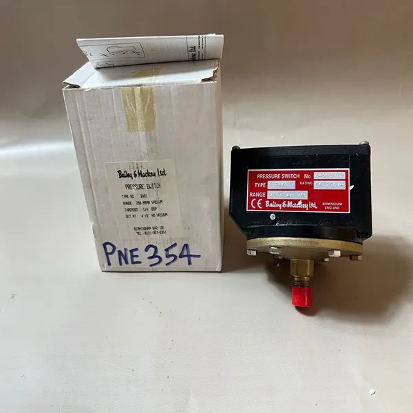 BAILEY 2481 ABB & MACKEY Pressure Switch photo-2