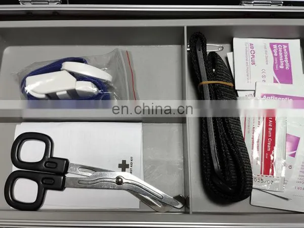Emergency Home First Aid Kit With Supplies Set Bags Box Travel Waterproof Alloy First Aid Box photo-5