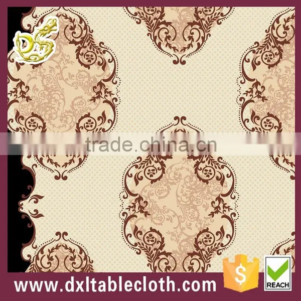 Spring Blossoms Damask Tablecloth Home Use Pvc Tablecover photo-3