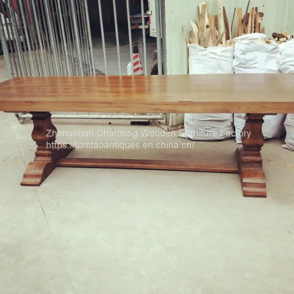 Solid Elmwood Dining Table