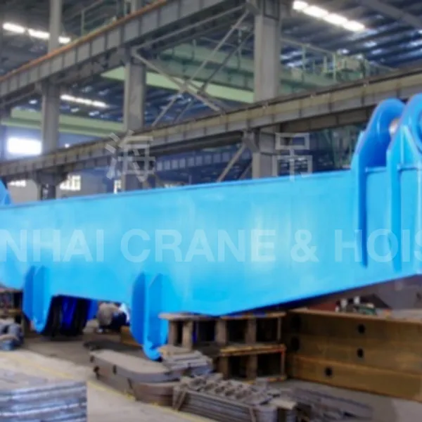 Crane Spreader Beam Heavy Duty Lifting Beam Crane Lifting Beam Sling Lifting Tool Hanging Beam for Shipyard Paper Roll Coil Steel Mill Mine Metal Plant Crane Multiscene Application