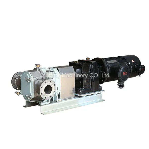 Qinping Series QP120M Stainless Steel Lobe Pump With Floating Seal and Explosion-proof Motor photo-5