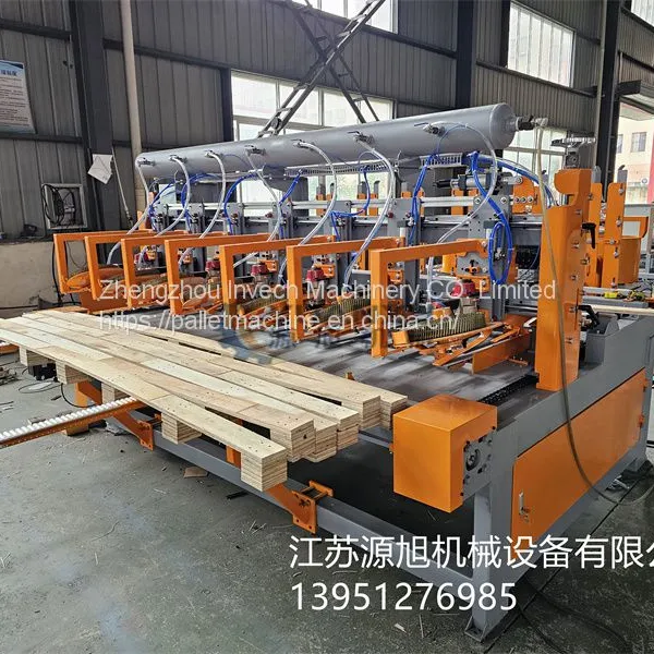 Photovoltaics Pallet Leg Assembly Machine Wood Pallet Machine photo-3