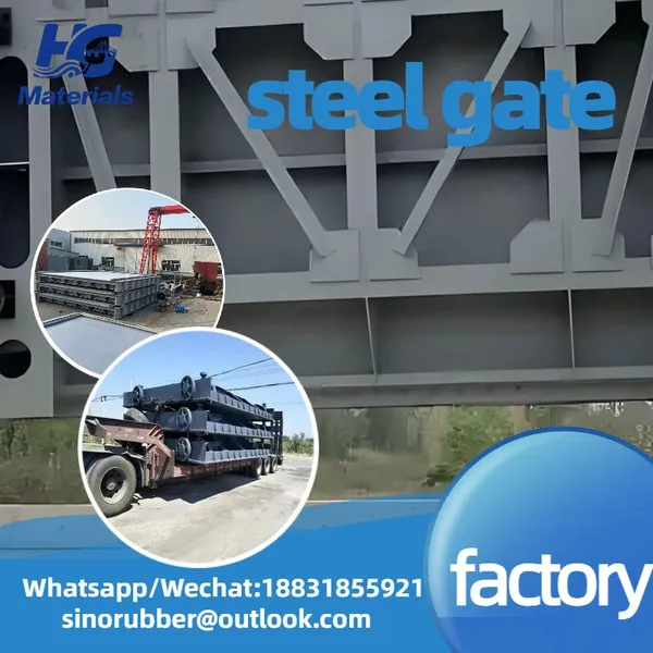 Steel Sluice Gate Manufacturer - The Water Conservancy Bidirectional Channel Stop Gate is Flexible and Convenient to Use photo-4