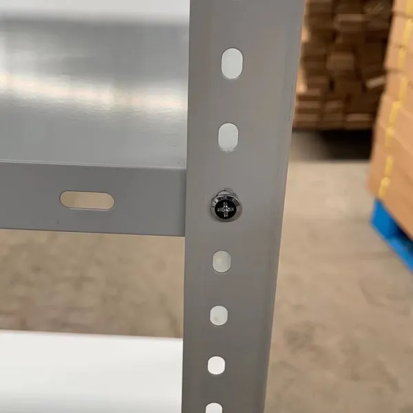 Angle Steel Shelves Are Used to Store Goods photo-2