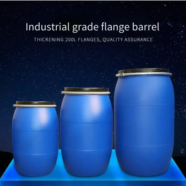 Manufacturer of 200-liter Large-diameter Sealed Flange Plastic Barrels, 200-kilogram Iron-hooped Barrels and 200l Plastic Barrels photo-2