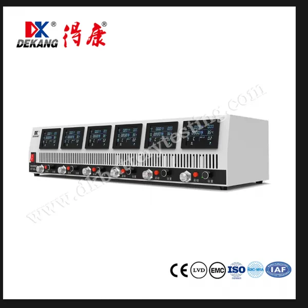 DEKANG SF100S 6‑Channel Lead‑Acid Lithium Battery Charge‑Discharge Tester Equalizer Pulse Repair Machine With IoT photo-4