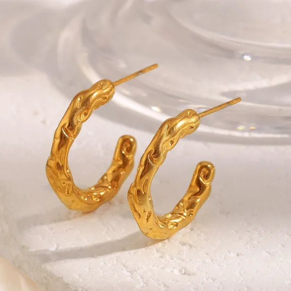 Stainless Steel Earrings Wholesale 1 Year Warranty Against Tarnish and Breakage photo-3