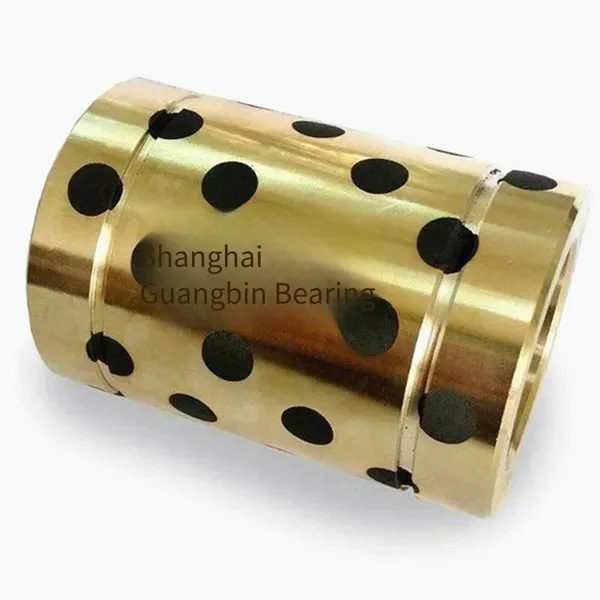 Graphite-inserted Copper Bushings, Self-lubricating Oil-free Bearings, Jdb650 Bronze Graphite Bushings, Dry-lubricated Oil-free Bushings