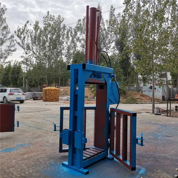 Hydraulic 20-ton Solid Waste Compressor, Channel Steel Model Vertical Baler, Waste Film Recycling Baler photo-3